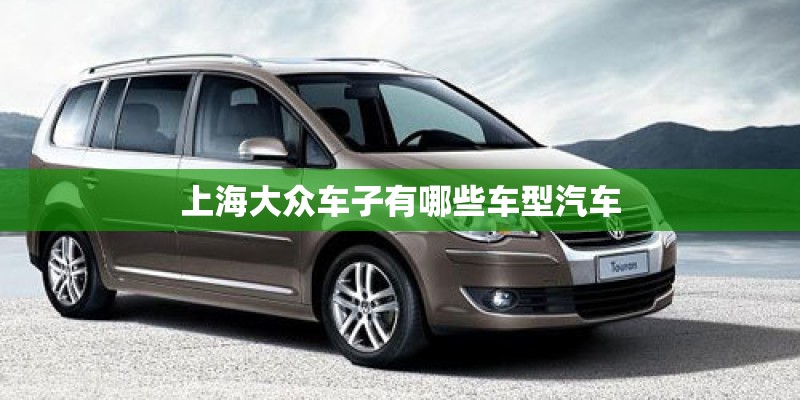 上海大众车子有哪些车型汽车