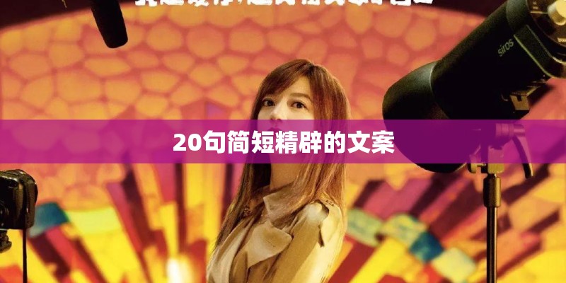 20句简短精辟的文案 20句简短精辟的文案