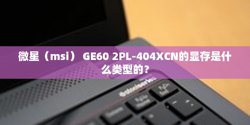 微星（msi） GE60 2PL-404XCN的显存是什么类型的？