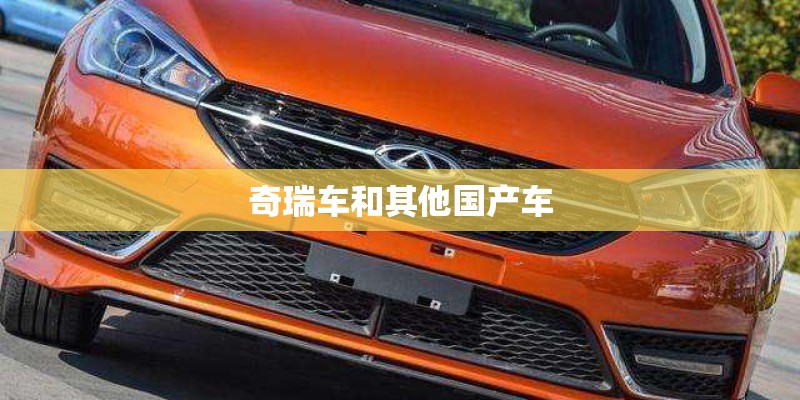奇瑞车和其他国产车