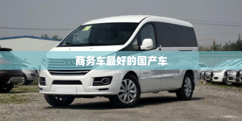 商务车最好的国产车