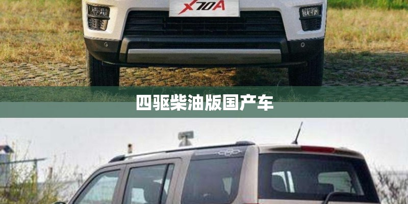 四驱柴油版国产车