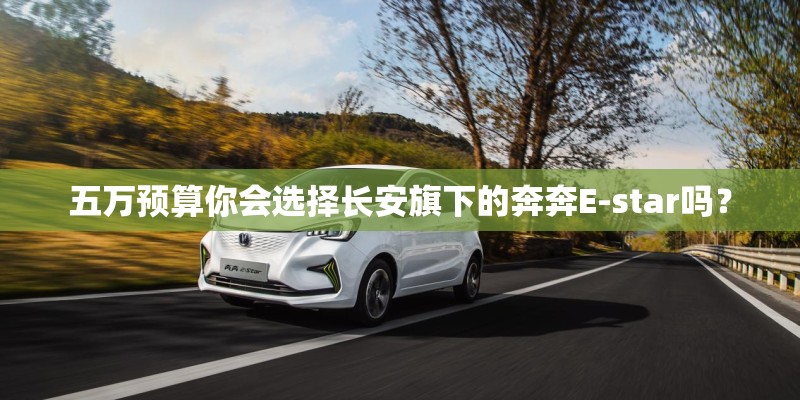 五万预算你会选择长安旗下的奔奔E-star吗？