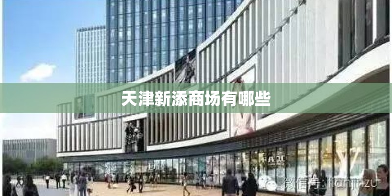 天津新添商场有哪些