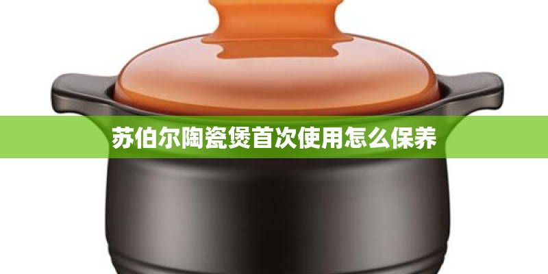苏伯尔陶瓷煲首次使用怎么保养 苏伯尔陶瓷煲首次使用怎么保养