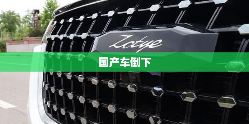 国产车倒下 国产车倒下