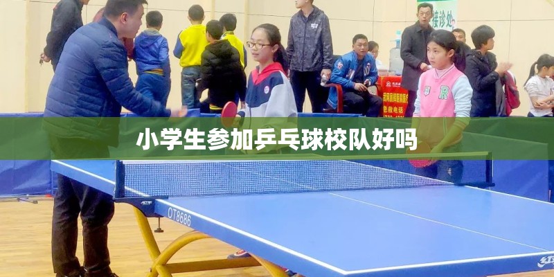 小学生参加乒乓球校队好吗 小学生参加乒乓球校队好吗