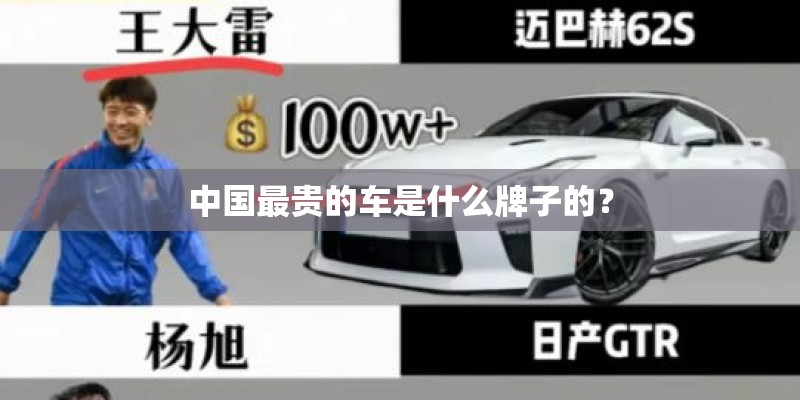 中国最贵的车是什么牌子的? 中国最贵的车是什么牌子的?