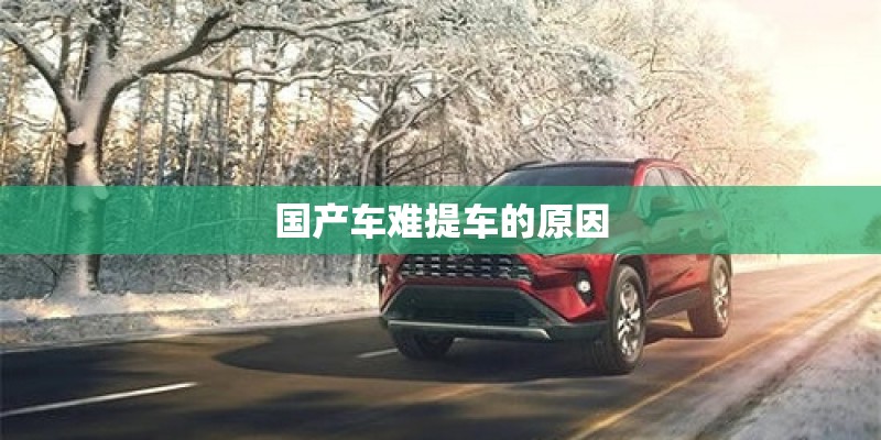 国产车难提车的原因 国产车难提车的原因