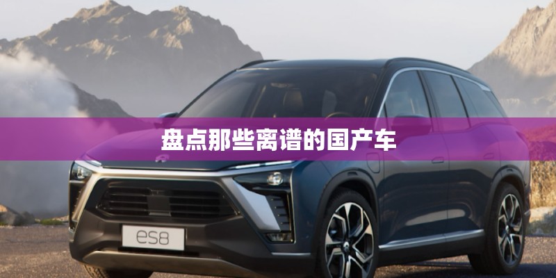 盘点那些离谱的国产车