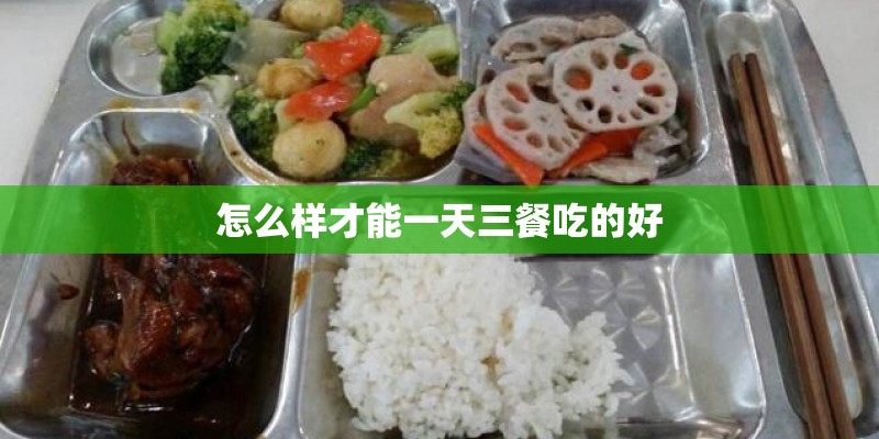 怎么样才能一天三餐吃的好 怎么样才能一天三餐吃的好