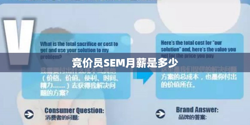 竞价员SEM月薪是多少