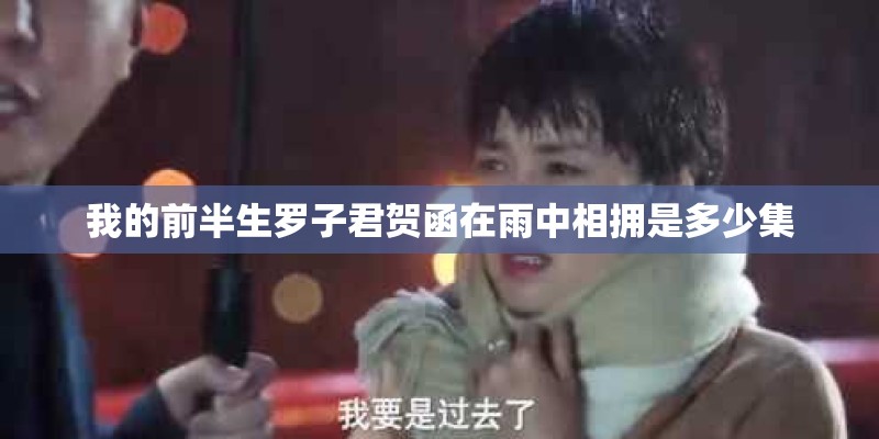 我的前半生罗子君贺函在雨中相拥是多少集 我的前半生罗子君贺函在雨中相拥是多少集