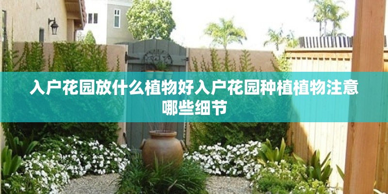 入户花园放什么植物好入户花园种植植物注意哪些细节 入户花园放什么植物好入户花园种植植物注意哪些细节
