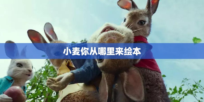 小麦你从哪里来绘本