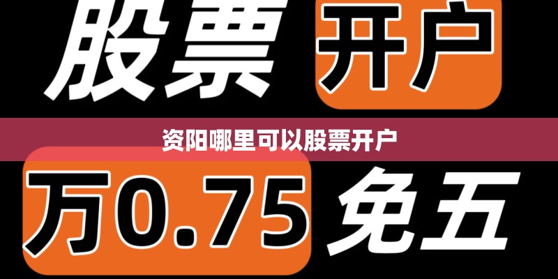 资阳哪里可以股票开户 资阳哪里可以股票开户