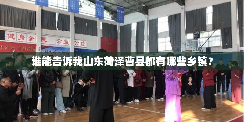 谁能告诉我山东菏泽曹县都有哪些乡镇？