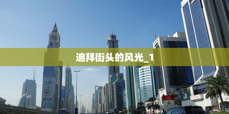 迪拜街头的风光_1 迪拜街头的风光_1