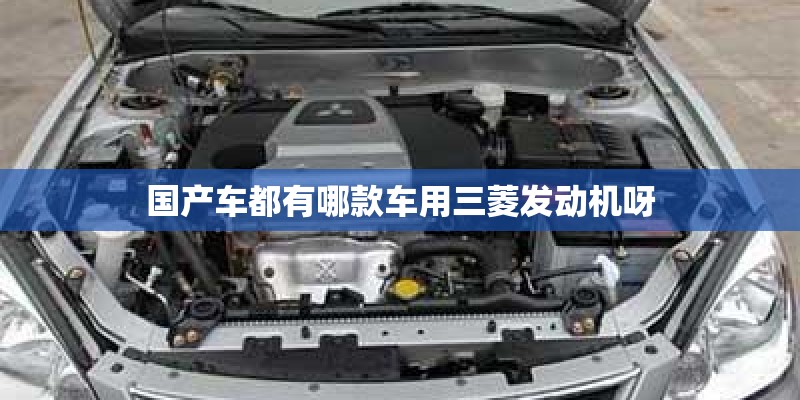 国产车都有哪款车用三菱发动机呀 国产车都有哪款车用三菱发动机呀