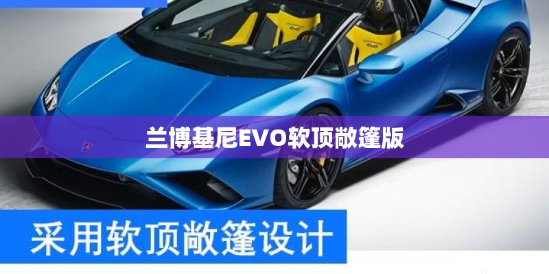 兰博基尼EVO软顶敞篷版