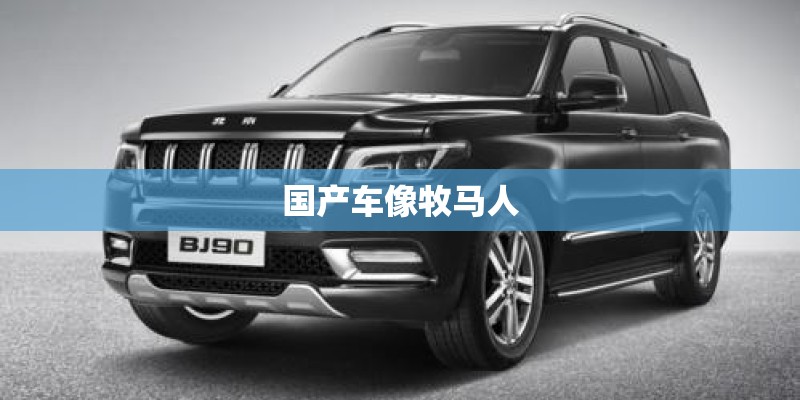 国产车像牧马人