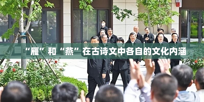“雁”和“燕”在古诗文中各自的文化内涵 “雁”和“燕”在古诗文中各自的文化内涵