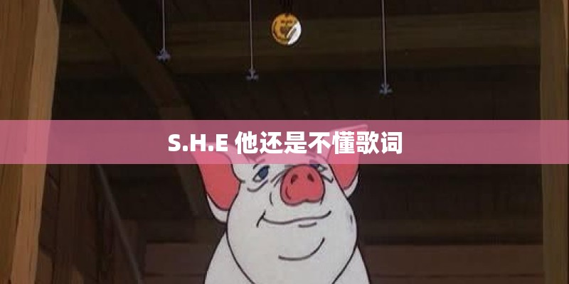 S.H.E 他还是不懂歌词